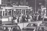 Postkarte: Hamburg Straßenbahnlinie 2 mit Triebwagen 3556 am Hauptbahnhof (1975)