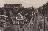 Postkarte: Hannover Veranstaltungslinie 18 nahe bei Kröpcke (1934)