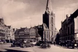 Postkarte: Kiel auf Alter Markt (1931)