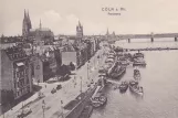 Postkarte: Köln auf Frankenwerft (1908)