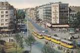 Postkarte: Köln Straßenbahnlinie 12  auf Hohenzollernring (1960)