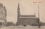 Postkarte: Kopenhagen auf Rathausplatz (1917)