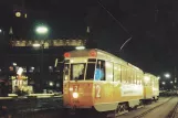 Postkarte: Kopenhagen Straßenbahnlinie 2 mit Triebwagen 706 auf Rådhuspladsen (1965-1967)