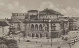 Postkarte: Kopenhagen vor Königliches Theater (1947)