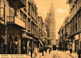 Postkarte: Krakau auf Floryańska (1910)