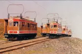 Postkarte: Laxey, Isle of Man Snaefell Mountain Railway mit Triebwagen 2 am Summit, Snaefell (1995)