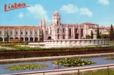 Postkarte: Lissabon nahe bei Mosteiro dos Jerónimos (1970)