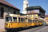 Postkarte: Mailand Regionallinie 178 mit Triebwagen 841 am Carate Brianza (1980)