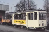 Postkarte: Mainz Triebwagen 257 am Kreyßigstraße (1983)