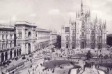 Postkarte: Milano - Inizio secolo XX  Piazza del Duomo (1915)