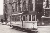 Postkarte: Mühlhausen/Thüringen Unterstadtlinie mit Triebwagen 42 auf Felchtaer Straße (1962)