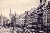 Postkarte: München auf Marienplatz (1897)