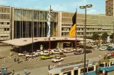 Postkarte: München Straßenbahnlinie 19 am Hauptbahnhof (1970)