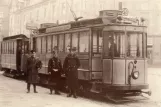 Postkarte: München Zusätzliche Linie 29 mit Triebwagen 510 am Ostbahnhof (1920)