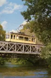 Postkarte: Neuchâtel Regionallinie R15 mit Triebwagen 64 auf Route de Cortaillod (1965)