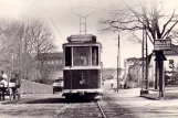 Postkarte: Norrköping auf Södra Promenaden (1925)