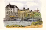 Postkarte: Norrköpingnah Rådhuset (1978)