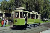 Postkarte: Nürnberg Triebwagen 144 am Widhalmstr. (1996)