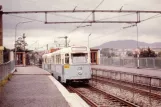 Postkarte: Oslo Triebwagen 238 am Høyenhall (1962)