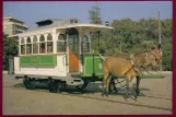 Postkarte: Porto Maultier-Straßenbahn 8 vor Museu do Carro Eléctrico (2008)