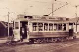 Postkarte: Porto Triebwagen 140 vor Boavista (1960)