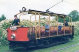 Postkarte: Prag Offen Triebwagen 500 auf Mariánské hradby (1980)