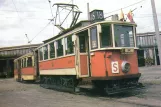 Postkarte: Prag Triebwagen 2239 vor Vozovna Střešovise (1974)