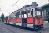 Postkarte: Prag Triebwagen 3083 vor Vozovna Střešovise (1960)