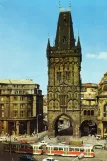 Postkarte: Prag vor Prašná brána (1970)