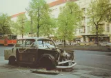 Postkarte: Prenzlauer Allee (1992)
