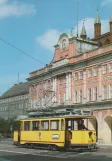 Postkarte: Rostock Triebwagen 26 vor Rathaus (2015)