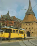 Postkarte: Rostock Triebwagen 26nah Steintor IHK (2000)