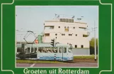 Postkarte: Rotterdam Gelenkwagen 1368 auf Weena (1981)
