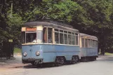 Postkarte: Rüdersdorf bei Berlin Straßenbahnlinie 88 mit Triebwagen 61nah Breitscheidstr. (1980)