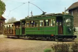 Postkarte: Schepdaal Triebwagen A 9314 im Straßenbahndepot (1971)