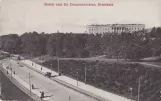 Postkarte: Slottet seet fra Drammmmensveien, Kristinia. (1899)