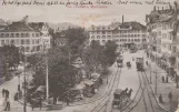 Postkarte: St. Gallen, Marktplatz (1900)