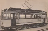 Postkarte: Stockholm Triebwagen 263 am Waldemarsudde (1922)