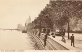 Postkarte: The Embankment. London  27886 (1935)