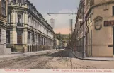 Postkarte: Valparaiso, Calle Blanco No. 6300 Prodiedad de los Editores Mattensohn & Grimm, Valparaiso. (1915)