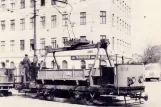 Postkarte: Wien Arbeitswagen 6131 nahe bei Bahnhof Brigittenau (1966)