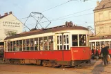 Postkarte: Wien Straßenbahnlinie 17 mit Triebwagen 4203 am Floridsdorf (1969)