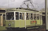 Postkarte: Würzburg Triebwagen 291nah Congress-Centrum (1987)