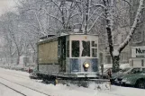 Postkarte: Zürich Arbeitswagen 1934 auf Gessnerallee (1981)