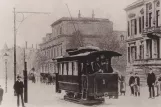 Postkarte: Zwickau Triebwagen 1nah Saarstr. (1894)