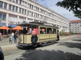 Potsdam Themenfahrten mit Museumswagen 9 am Platz der Einheit/Nord (2014)