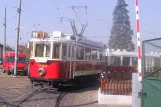 Prag 41 mit Triebwagen 351 am Vozovna Střešovise (2005)