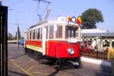 Prag 41 mit Triebwagen 412 am Vozovna Střešovise (2005)