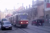 Prag Straßenbahnlinie 14 mit Triebwagen 8324 auf Na Poříčí (2005)