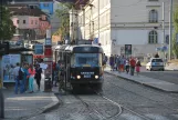 Prag Straßenbahnlinie 22 mit Triebwagen 8611 am Malostranská (2015)